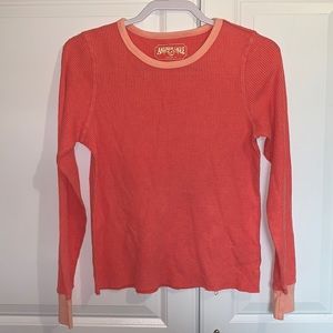 AE Waffle Knit Layering Tee